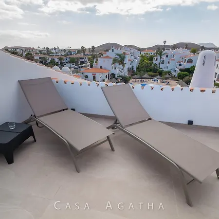 Casa Agatha - 3 Terraces, Ac, Tv Channels, 2 Bedrooms & Bathrooms, Heated Pool 圣米格尔德阿沃纳
